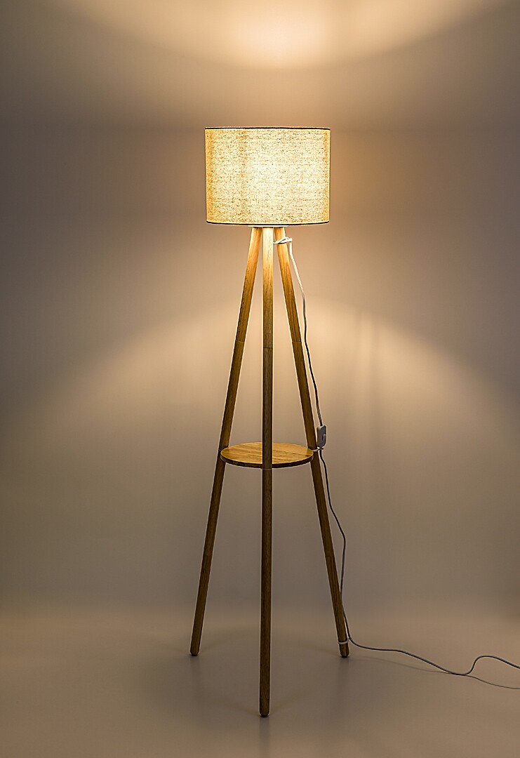 Lampadar Rabalux Trevia E27 E27 1x MAX 40W   lemn wood stil scandinav 230V, 50Hz IP20 74108 [2]