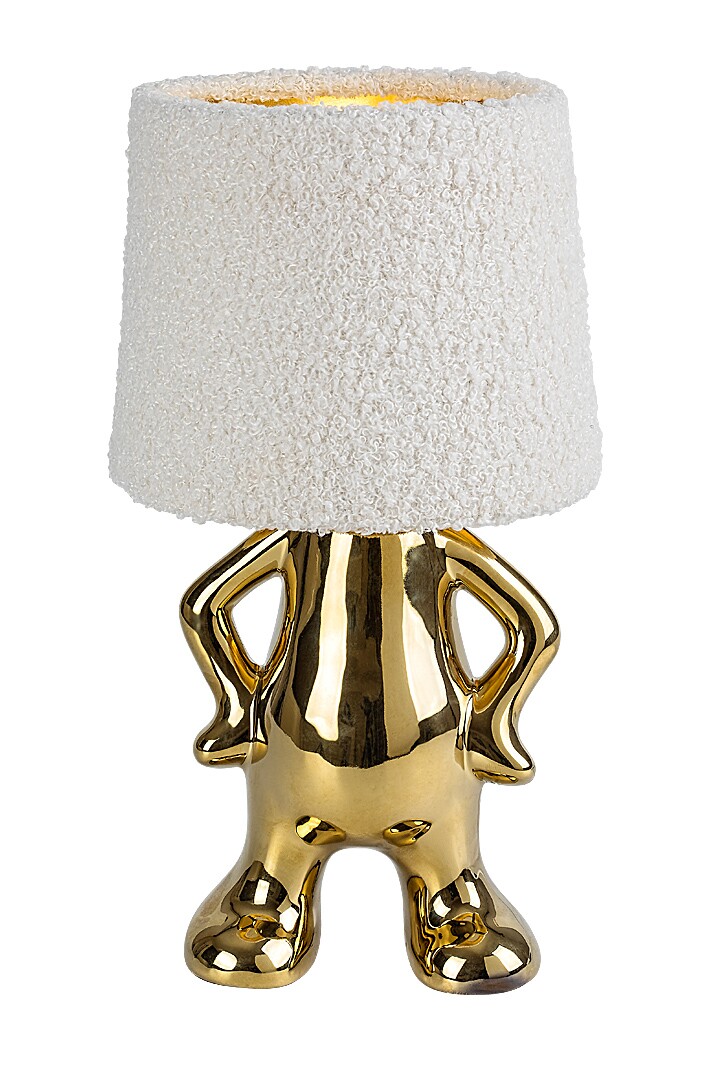 ILUMINAT - Veioza Rabalux Smurfy E14 E14 1x MAX 40W   ceramică gold stil decor 230V, 50Hz IP20 74215