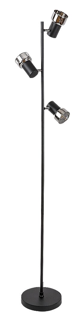 Lampdar Rabalux Hatice E14 E14 3x MAX 15W   metal black stil minimal 230V, 50Hz IP20 74279 [1]