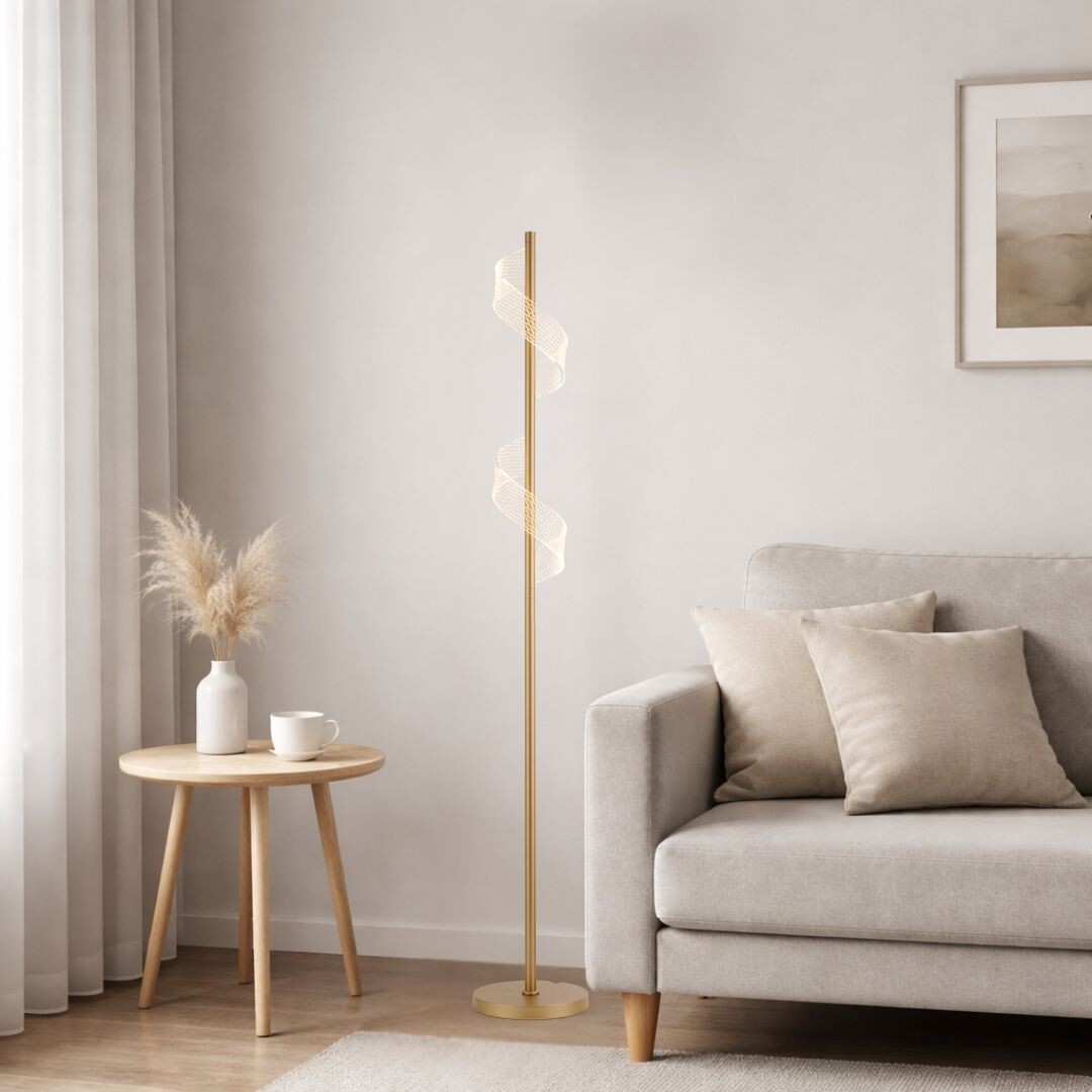 Lampadar Rabalux Zofrael LED 12W 760lm 3000 metal gold stil decor 230V, 50Hz IP20 74415 [5]