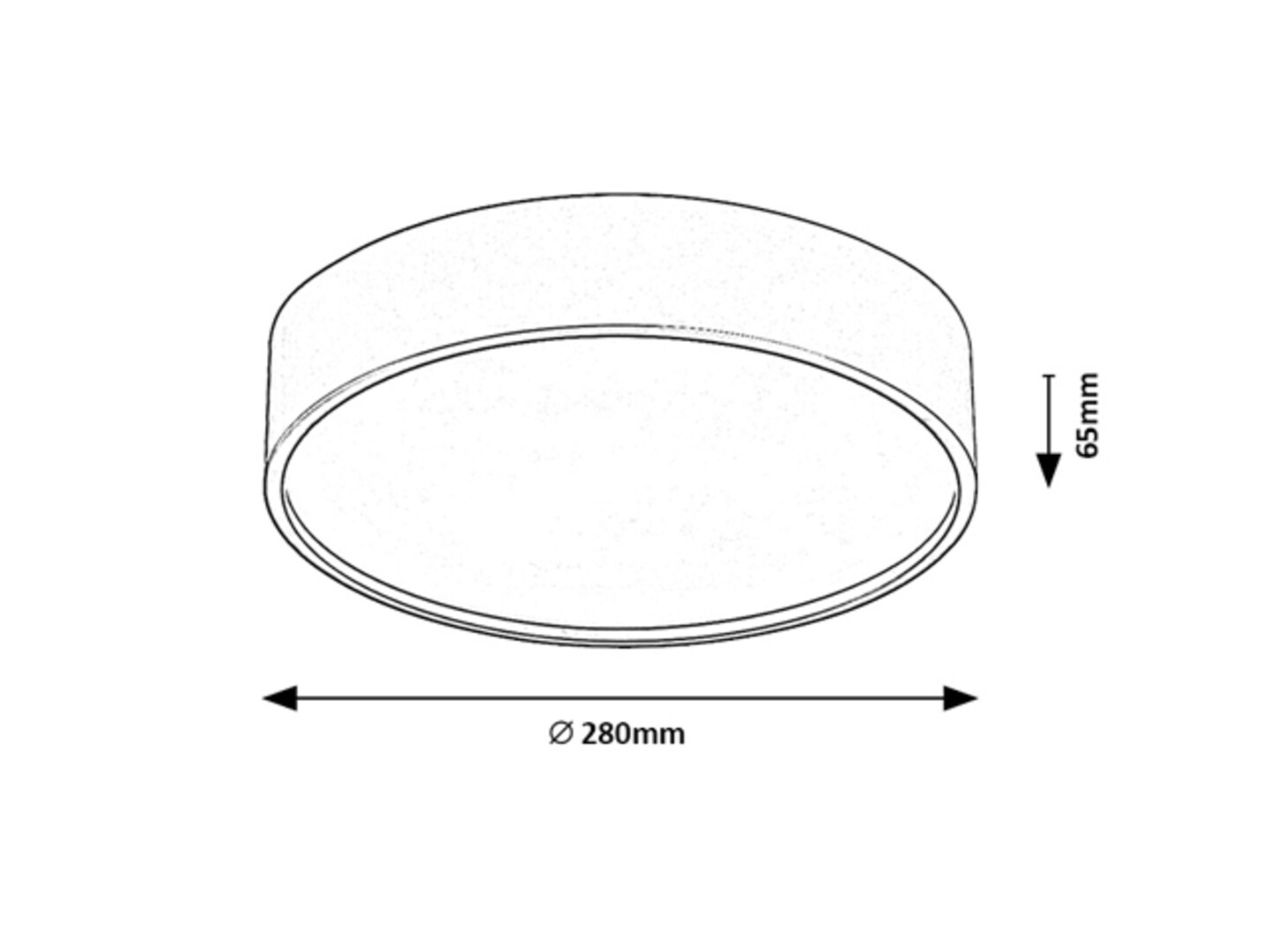 Plafoniera baie Rabalux Larcia LED 18W 970lm 4000 plastic black stil modern 230V, 50Hz IP44 75009 [6]