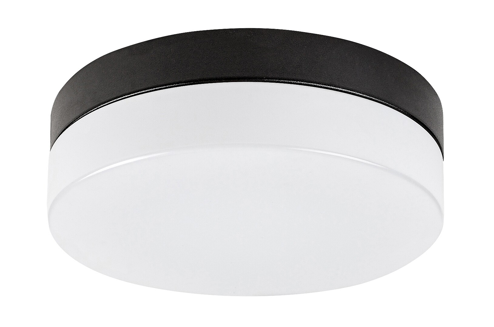 Plafoniera baie Rabalux Gaelo LED 15W 1150lm 4000 metal black stil tehnic 230V, 50Hz IP44 75025 [1]
