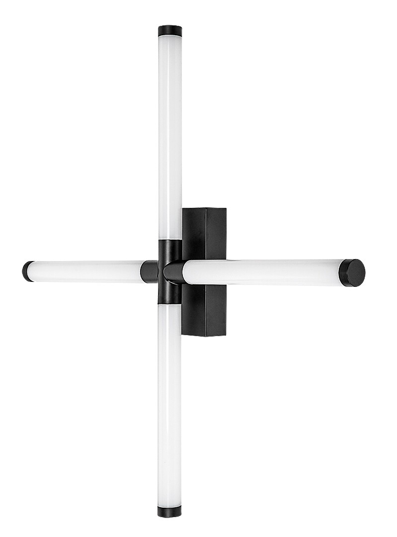Plafoniera baie Rabalux Tilora LED 16W 1350lm 4000 metal black stil minimal 230V, 50Hz IP44 75046 [1]