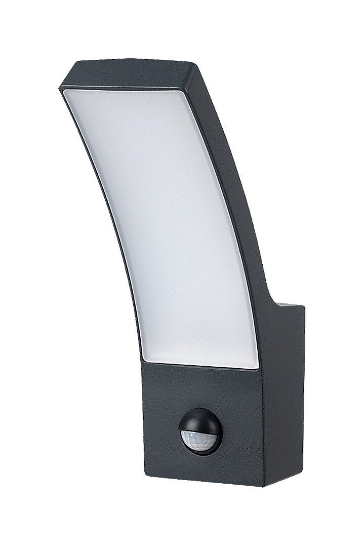 ILUMINAT - Aplica exterior cu senzor Rabalux Palanga LED 12W 800lm 3000K aluminiu anthracite stil modern 230V, 50Hz IP44 7505