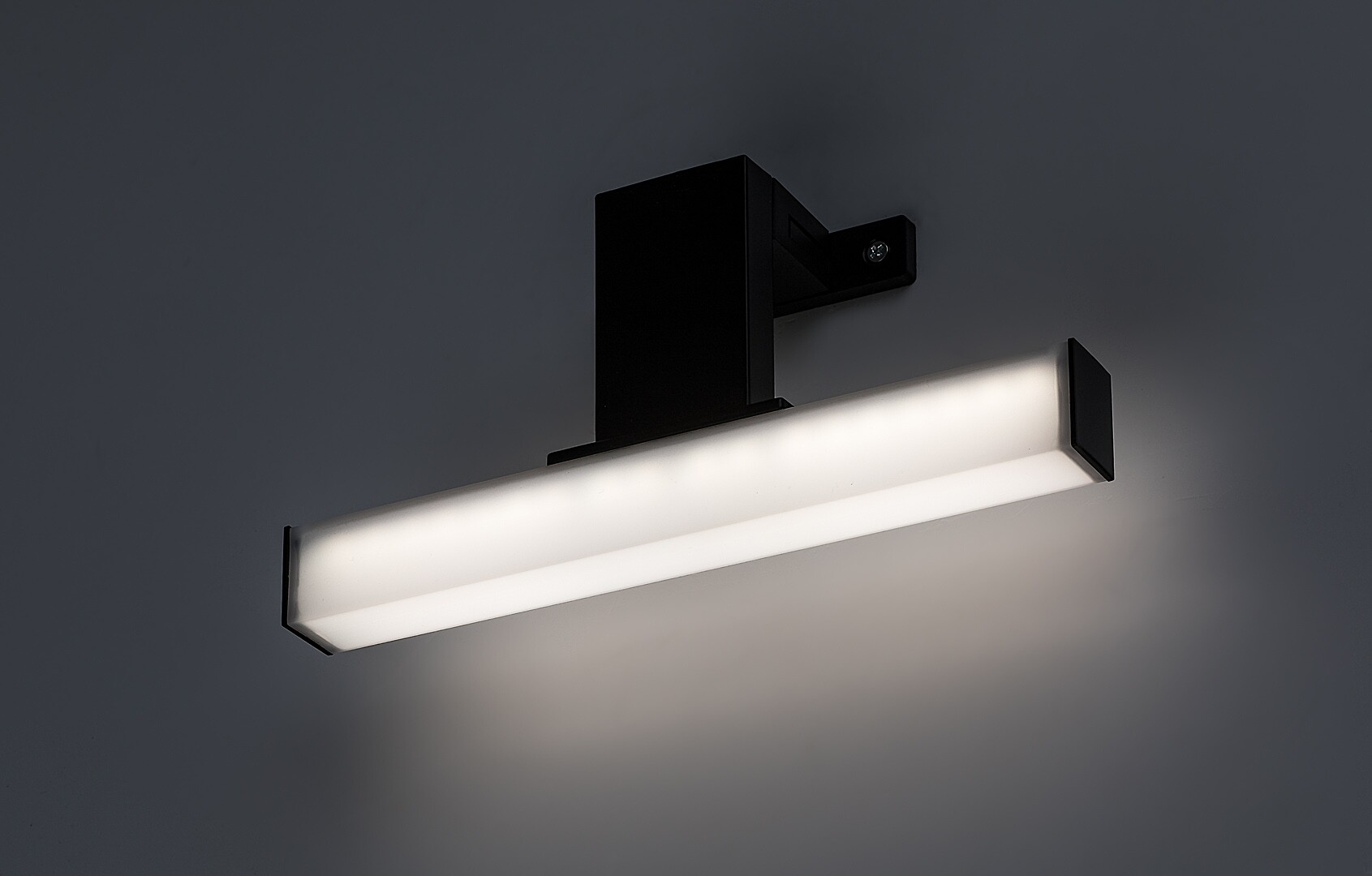 Aplica baie Rabalux Oliro LED 4W 350lm 4000 plastic black stil modern 230V, 50Hz IP44 75050 [3]