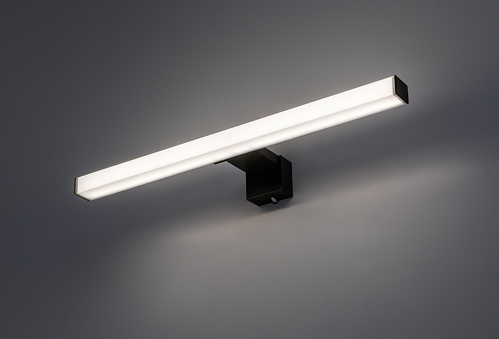 Aplica baie Rabalux Oliro LED 6W 640lm 4000 plastic black stil modern 230V, 50Hz IP44 75051 [4]