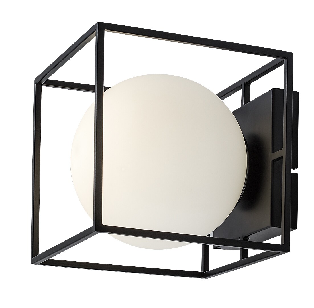 ILUMINAT - Aplica baie Rabalux Modane E14 E14 1X MAX 20W   metal black stil modern 230V, 50Hz IP44 75069