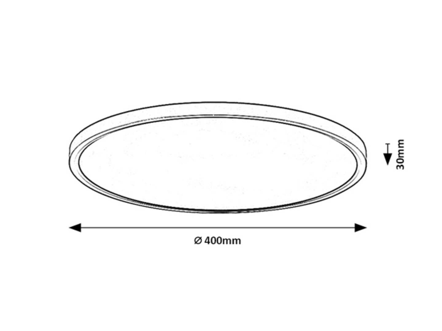 Plafoniera baie Rabalux Lautrec LED 24W 2030lm 3000, 4000, 6500 plastic brown stil funcțional 230V, 50Hz IP44 75083 [7]