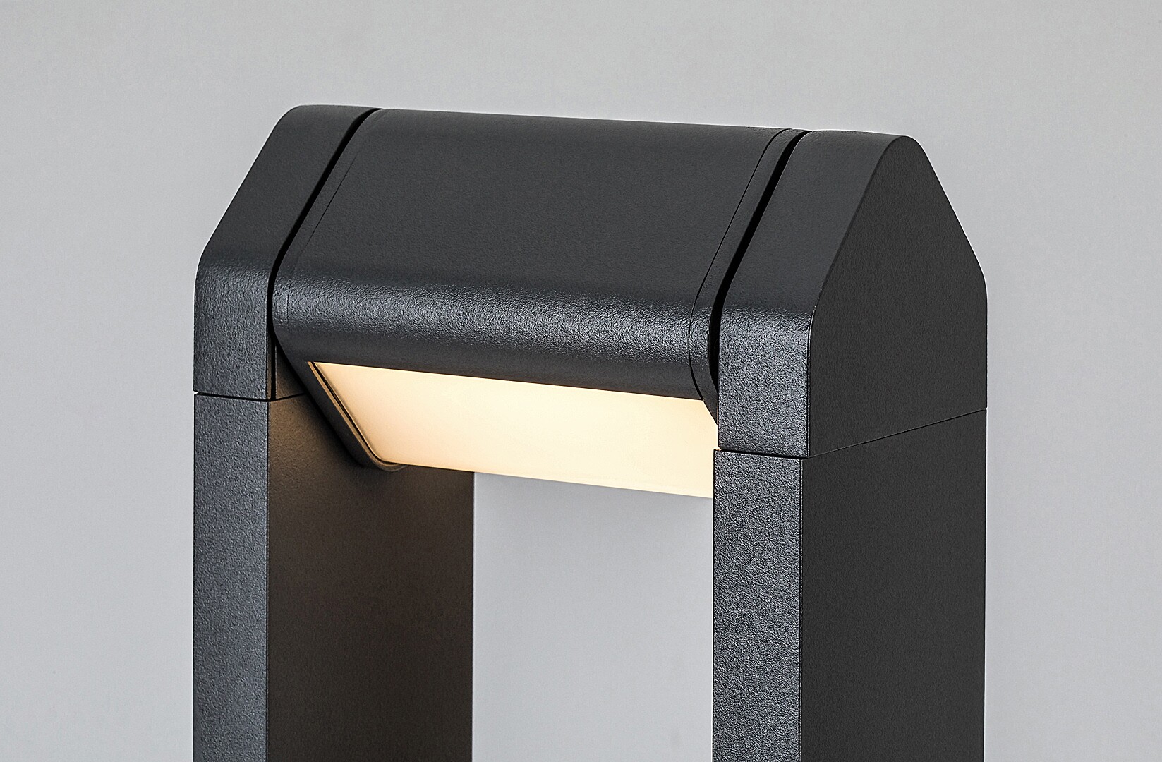 Stalp exterior Rabalux Medna LED 8W 530lm 3000K aluminiu anthracite stil modern 230V, 50Hz IP54 77104 [3]
