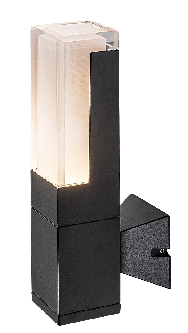 ILUMINAT - Aplica exterior Rabalux Darvas LED 7W 450lm 2700K/4000K/6000K aluminiu black stil modern 230V, 50Hz IP54 77126