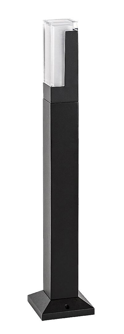 Stalp exterior Rabalux Darvas LED 7W 450lm 2700K/4000K/6000K aluminiu black stil modern 230V, 50Hz IP54 77128 [1]