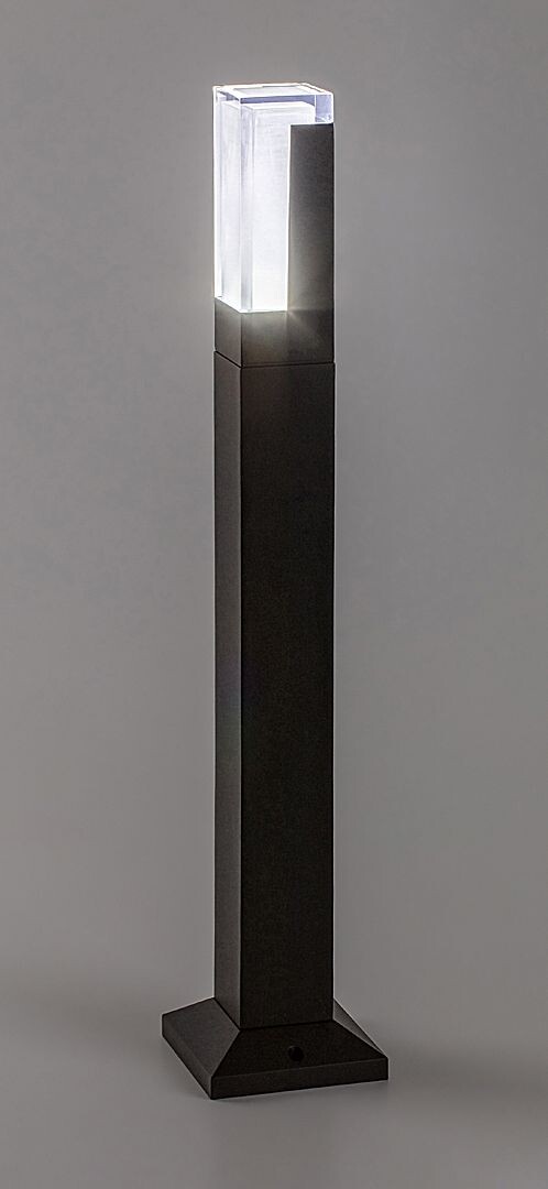 Stalp exterior Rabalux Darvas LED 7W 450lm 2700K/4000K/6000K aluminiu black stil modern 230V, 50Hz IP54 77128 [4]