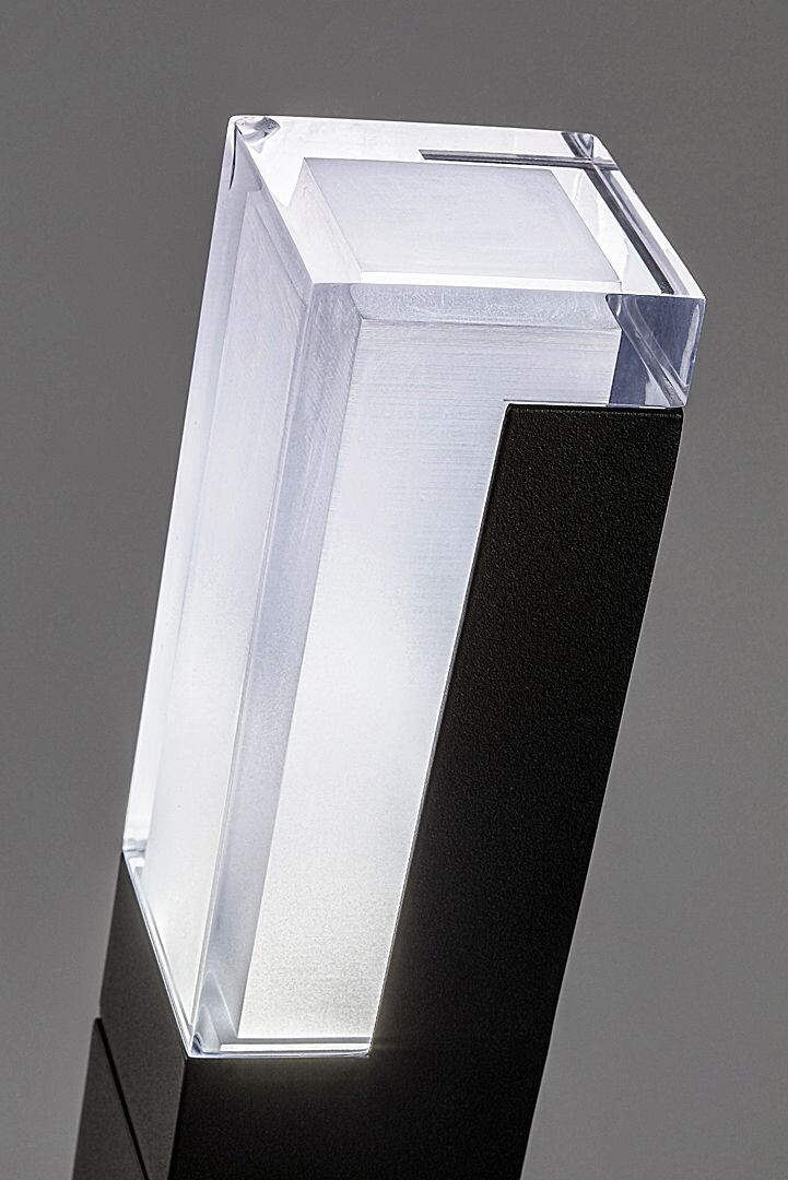 Stalp exterior Rabalux Darvas LED 7W 450lm 2700K/4000K/6000K aluminiu black stil modern 230V, 50Hz IP54 77128 [5]