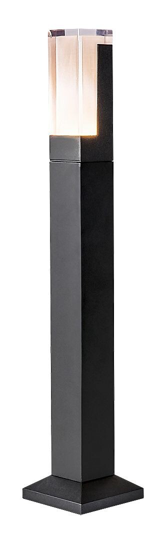 Stalp exterior Rabalux Darvas LED 7W 450lm 2700K/4000K/6000K aluminiu black stil modern 230V, 50Hz IP54 77128 [7]