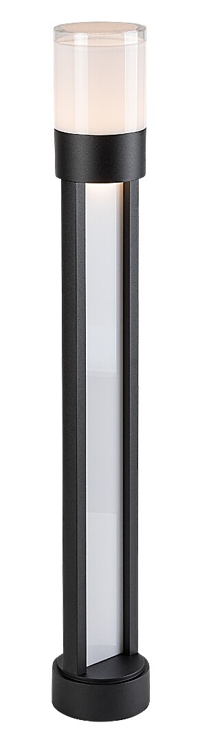 ILUMINAT - Stalp exterior Rabalux Leitha LED 12W 700lm 3000K aluminiu black stil modern 230V, 50Hz IP44 77132