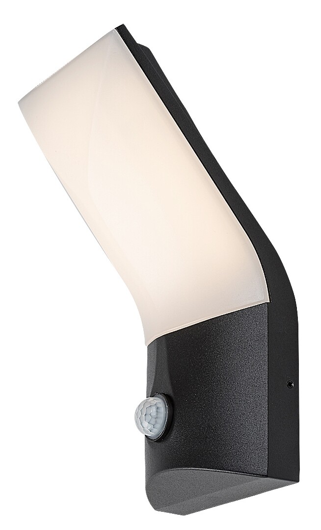ILUMINAT - Aplica exterior cu senzor Rabalux Tolna LED 10W 770lm 3000K aluminiu black stil modern 230V, 50Hz IP54 77172