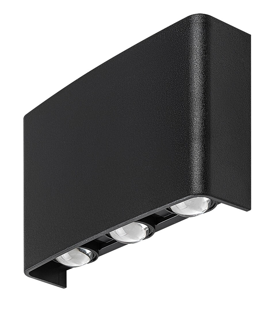 Aplica exterior Rabalux Portel LED 5W 450lm 2000, 2700K, 4000K plastic black stil modern 230V, 50Hz IP65 77192 [1]