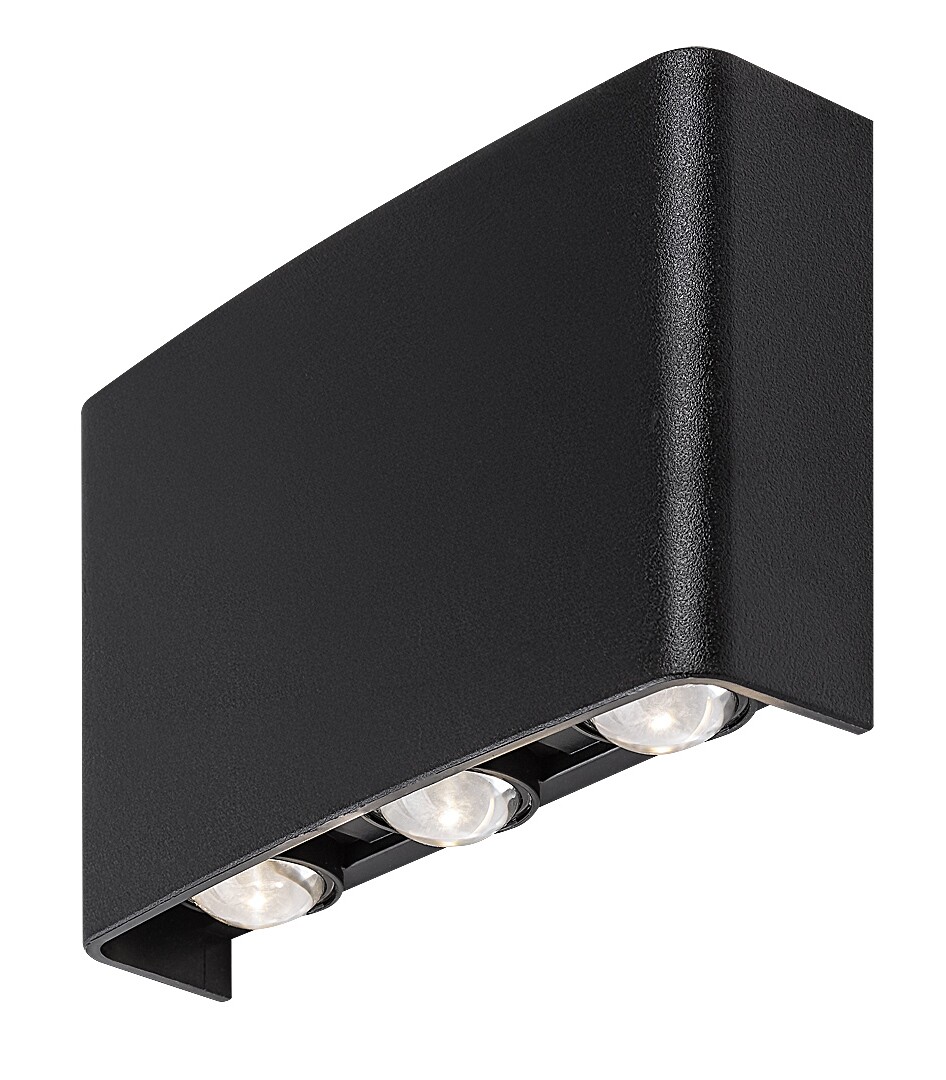 ILUMINAT - Aplica exterior Rabalux Portel LED 5W 450lm 2000, 2700K, 4000K plastic black stil modern 230V, 50Hz IP65 77192
