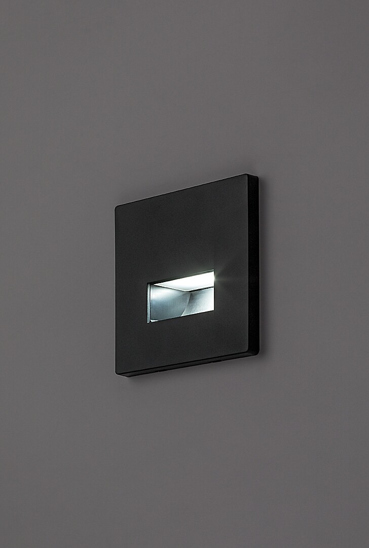 Spot incastrat trepte Rabalux Lunca LED 1W 15lm 3000, 4500, 6500 plastic black stil minimal 230V, 50Hz IP20 77195 [4]