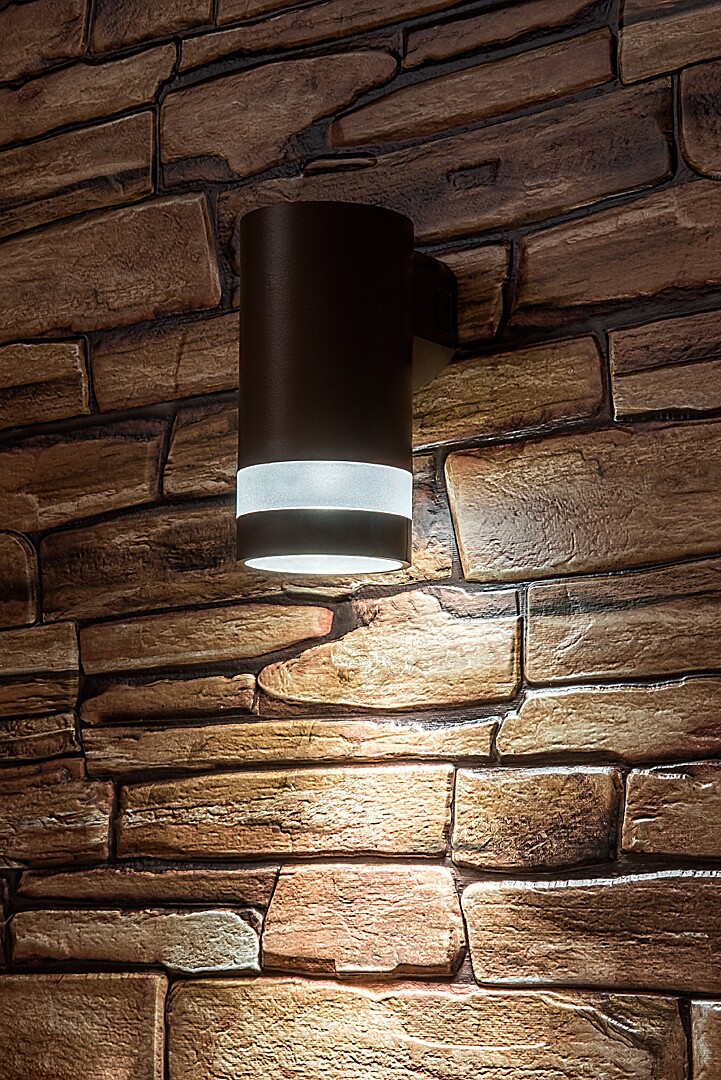 Aplica exterior Rabalux Urfa Line LED 9W 800lm 3000K, 4000K, 6500K plastic brown stil minimal 230V, 50Hz IP65 77211 [5]