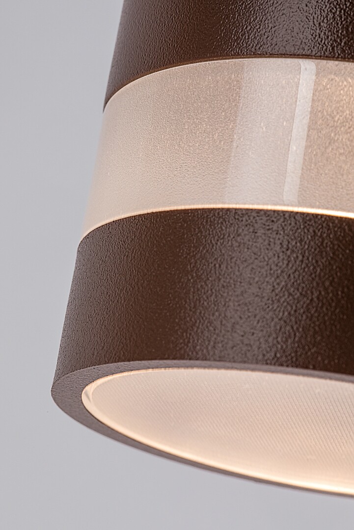 Aplica exterior Rabalux Urfa Line LED 16W 1400lm 3000K, 4000K, 6500K plastic brown stil minimal 230V, 50Hz IP65 77212 [7]