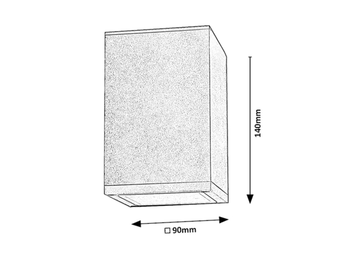 Spot exterior aplicat Rabalux Zombor GU10    aluminiu anthracite stil modern 230V, 50Hz IP54 7820 [2]