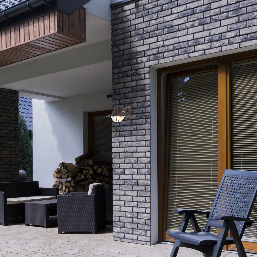 Aplica exterior Rabalux Almada E27    aluminiu brown stil modern 230V, 50Hz IP44 7884 [3]