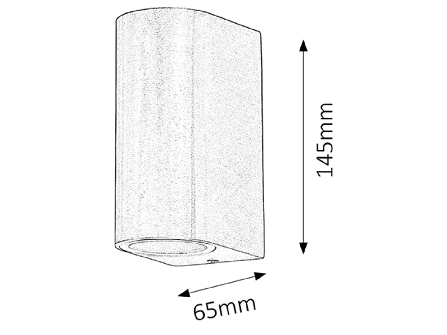 Aplica exterior Rabalux Chile GU10    metal aluminium stil modern 230V, 50Hz IP44 8034 [1]