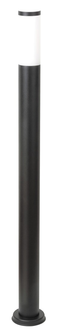 ILUMINAT - Stalp exterior Rabalux Black torch E27    oţel inoxidabil mat black stil modern 230V, 50Hz IP44 8148