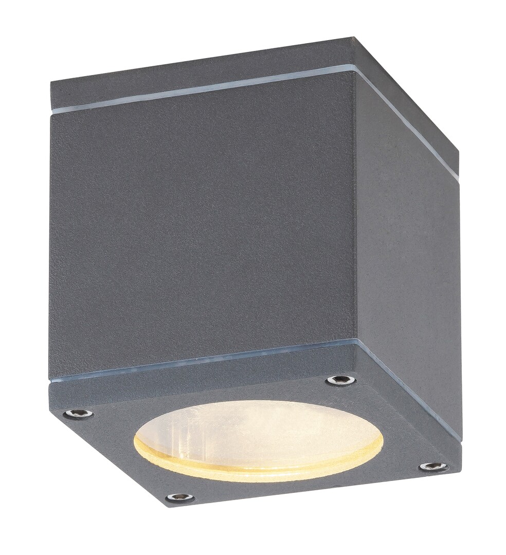 Spot exterior aplicat Rabalux Akron GU10    aluminiu anthracite stil minimal 230V, 50Hz IP54 8149 [1]