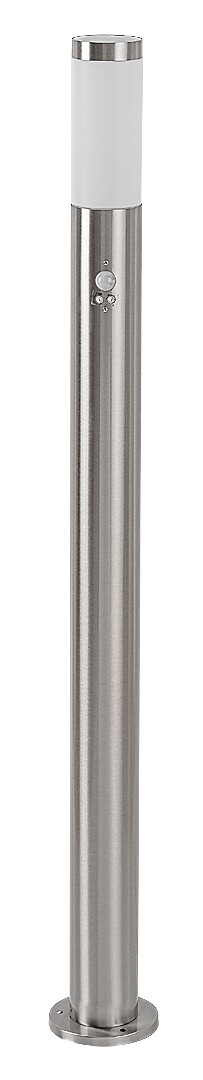 Stalp exterior cu senzor Rabalux Inox torch E27    metal satin chrome stil modern 230V, 50Hz IP44 8268 [1]