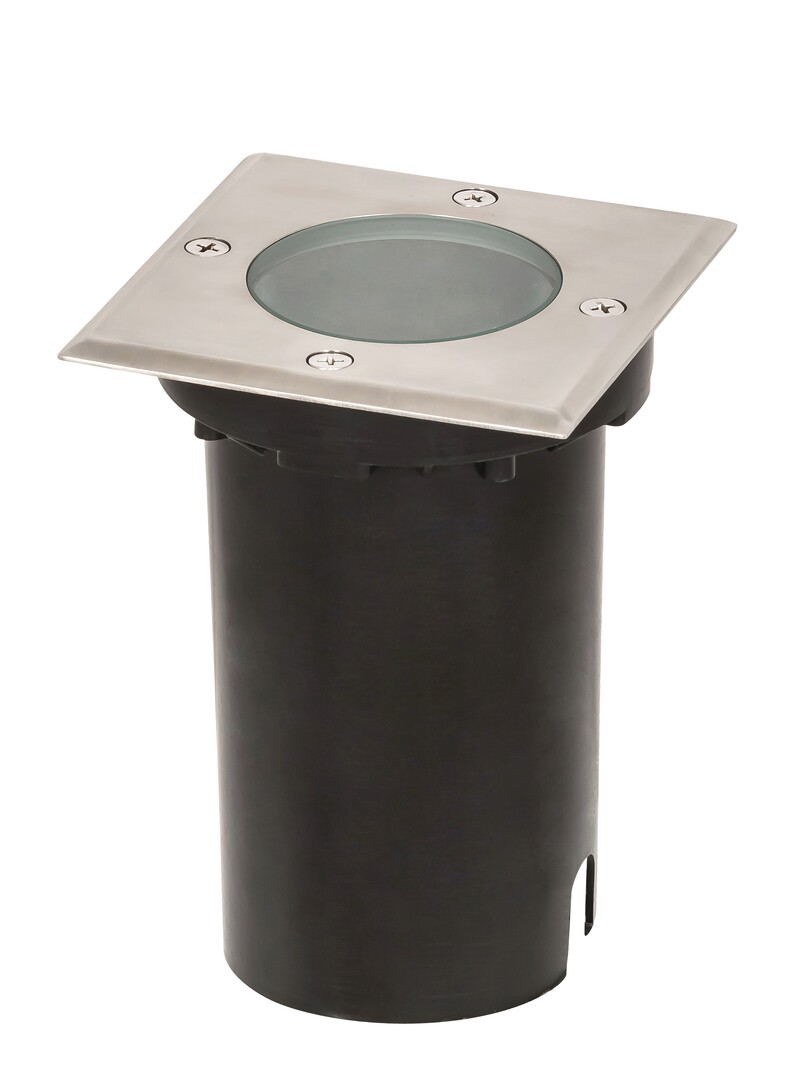 ILUMINAT - Spot exterior incastrat pardoseala Rabalux Tacoma GU10    metal satin chrome stil funcțional 230V, 50Hz IP65 8714
