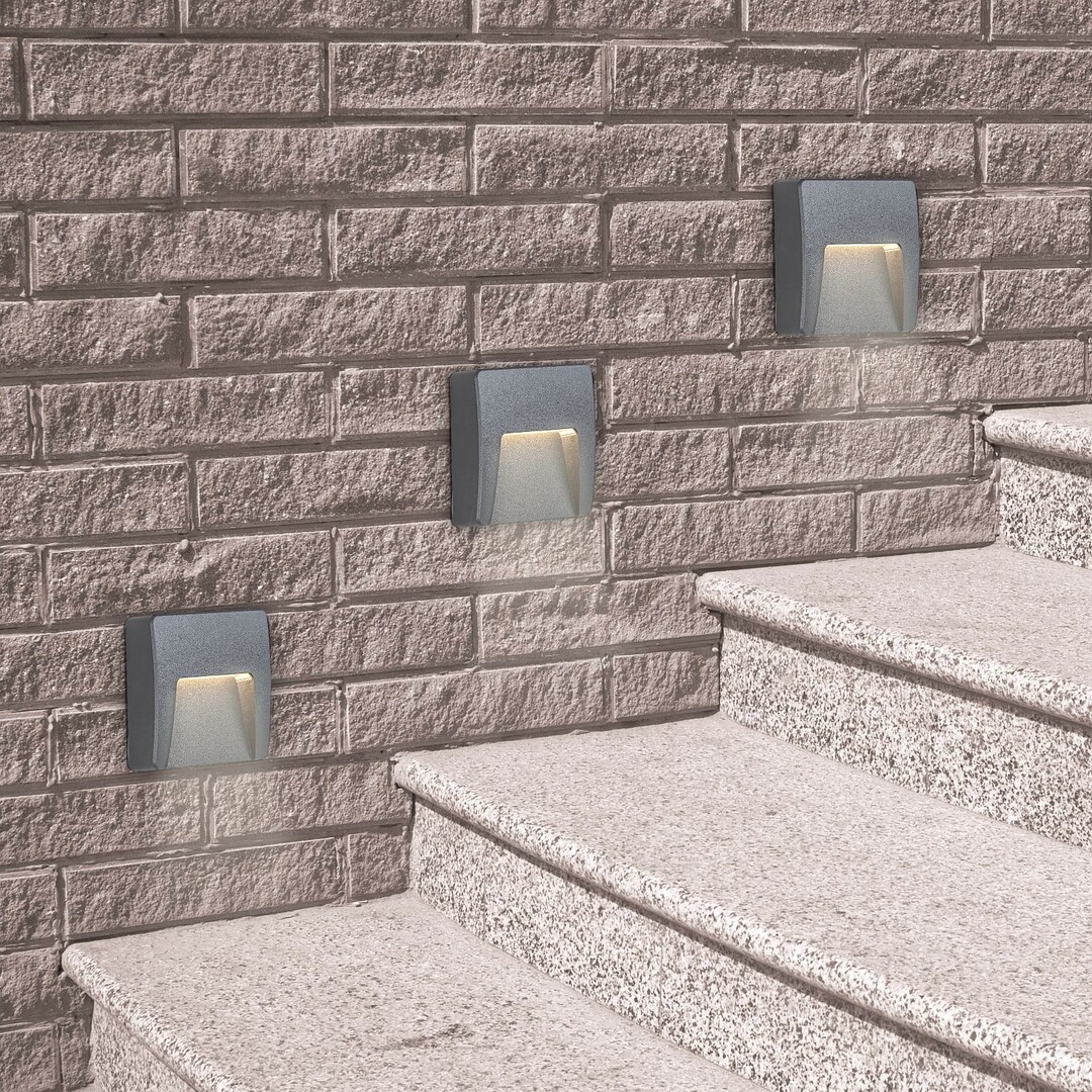 Aplica exterior Rabalux Trento LED 3W 100lm 4000K plastic anthracite stil funcțional 230V, 50Hz IP65 8894 [3]