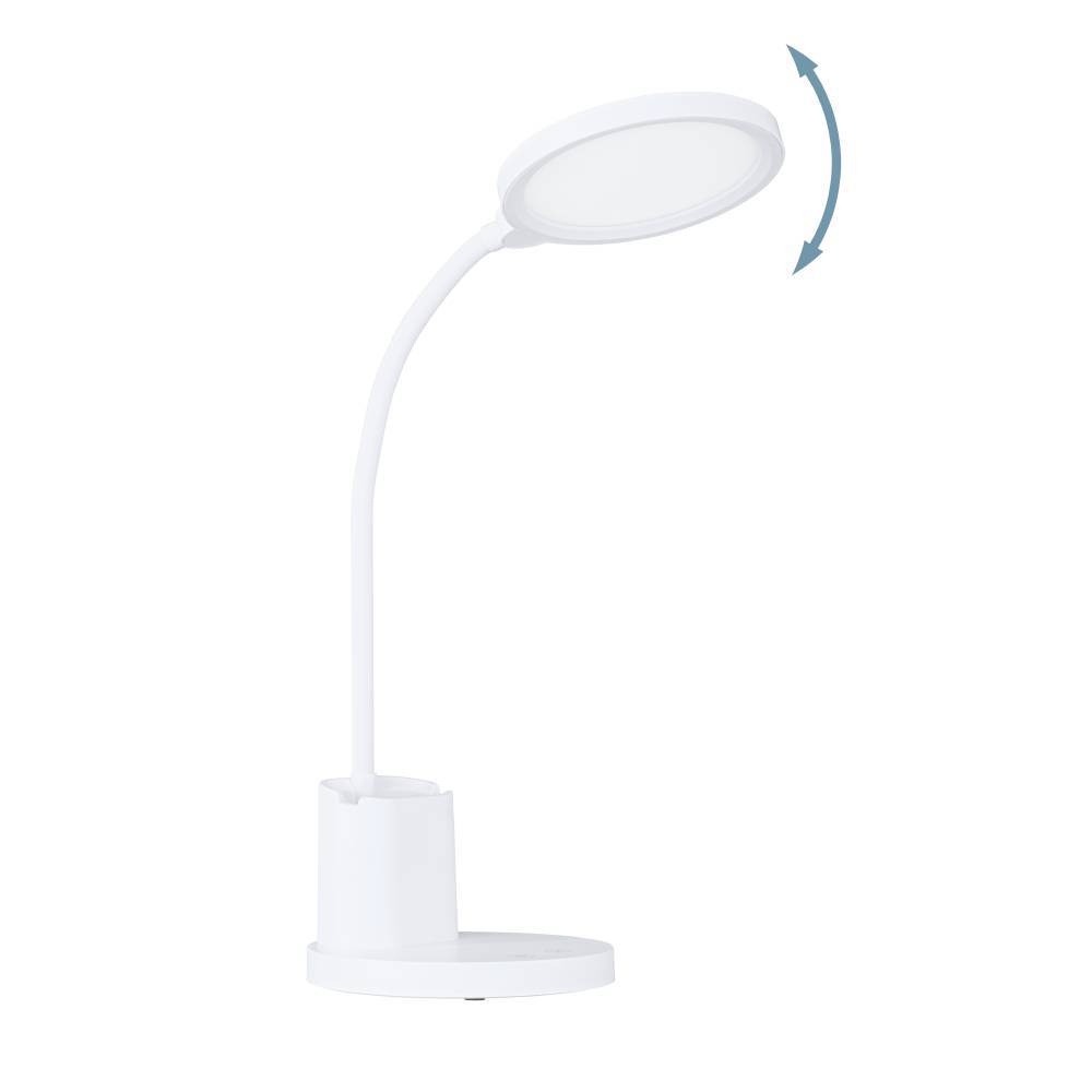 Veioza EGLO Brolini 900529 LED 2,1W 2700-6500K 300lm  H 550mm x Ø150mm plastic alb  IP20 [3]