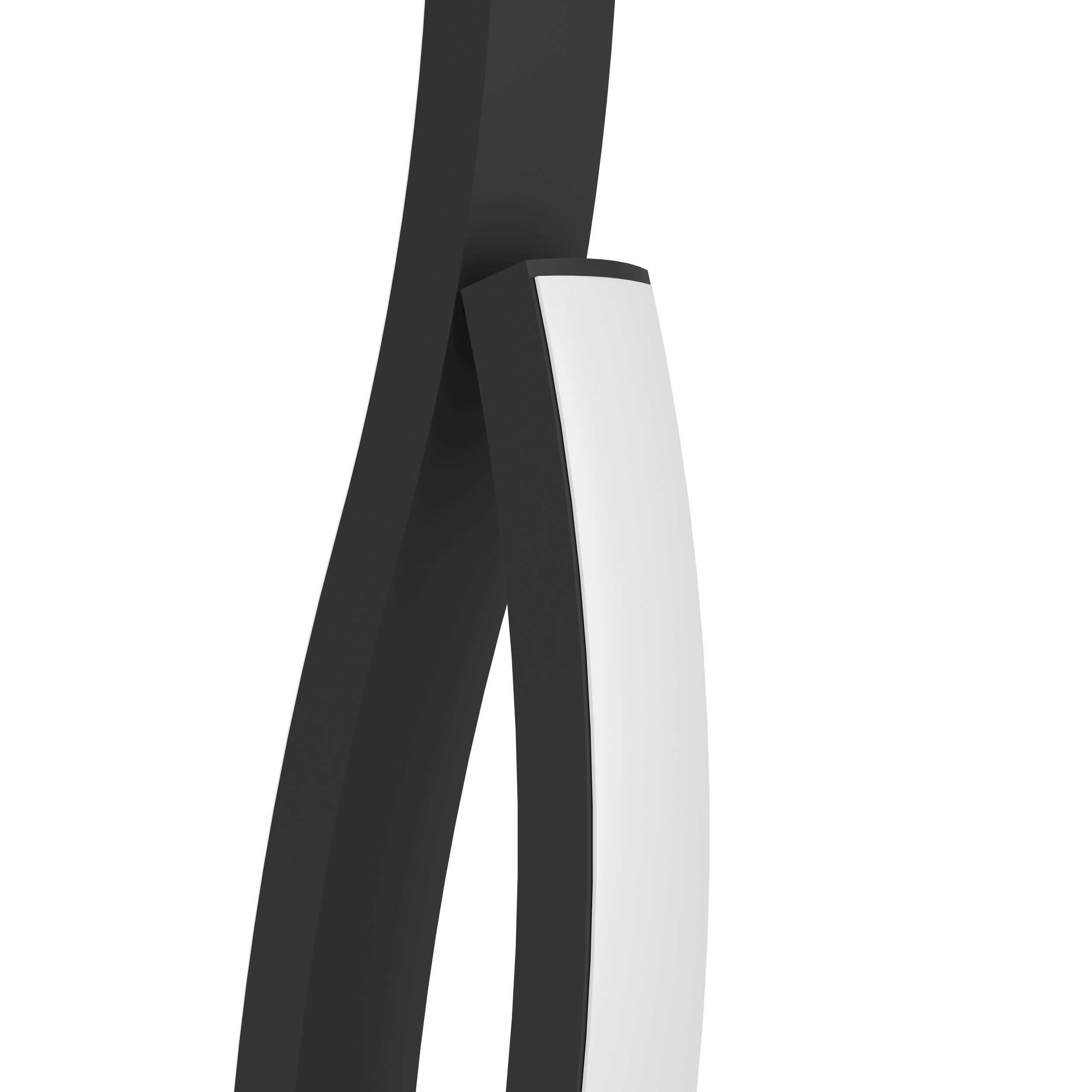 Veioza EGLO Grisolia 901208 LED 12W 4000K 1500lm 220-240V,50/60Hz H 455mm plastic/otel negru plastic alb IP20 [3]