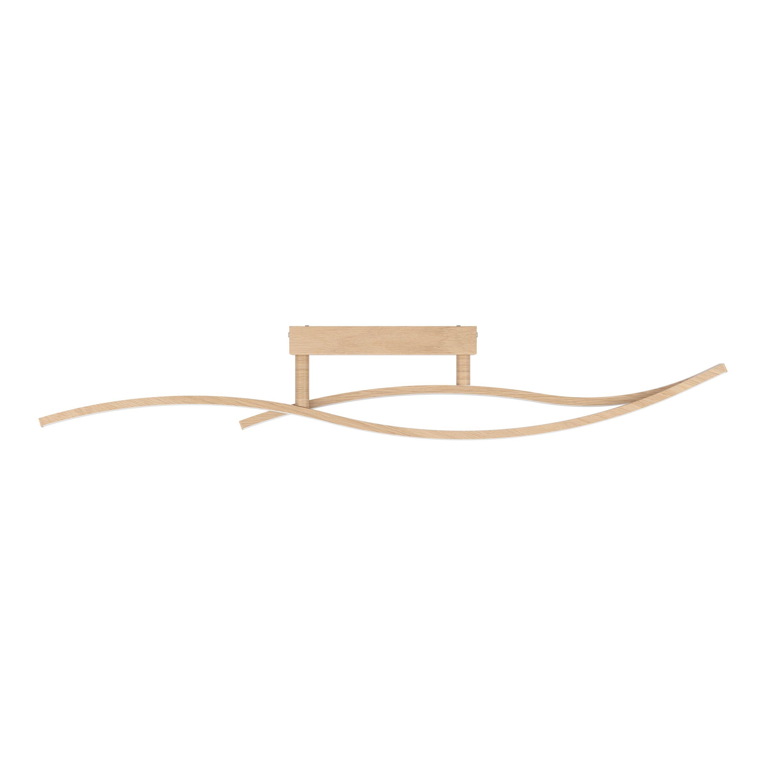 Plafoniera EGLO Grisolia 901211 LED 12W 4000K 1500lm 220-240V,50/60Hz L 850mm x l 60mm x H 150mm plastic/otel maro plastic alb IP20 [5]