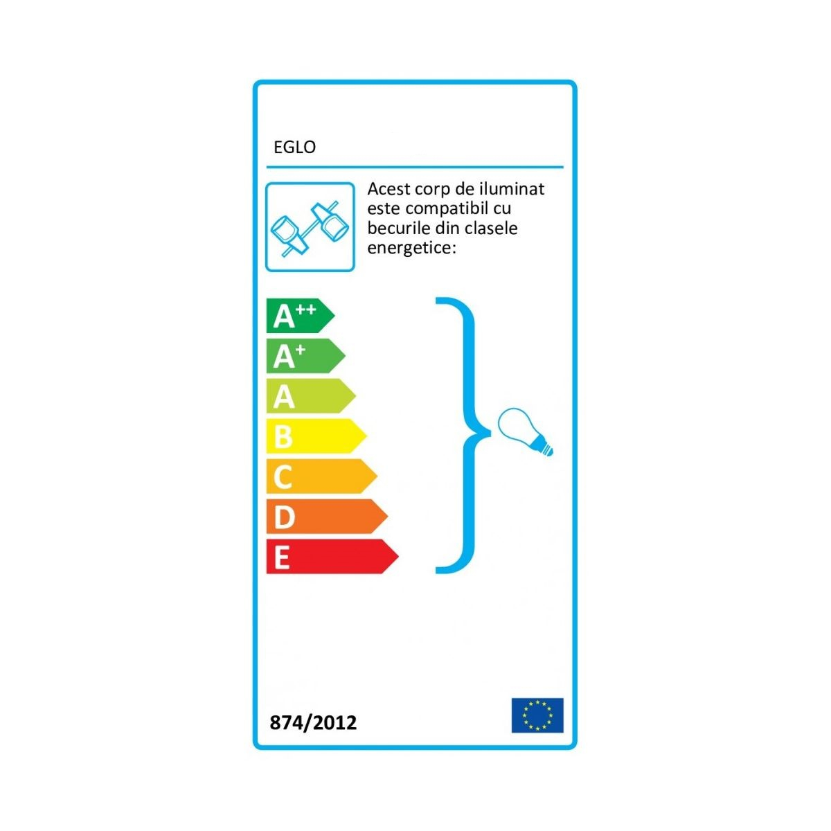 Veioza EGLO Maione 901007 E27 1X4W 220-240V,50/60Hz L 170mm x l 90mm x H 505mm otel negru sticla vaporizata gri IP20 [7]