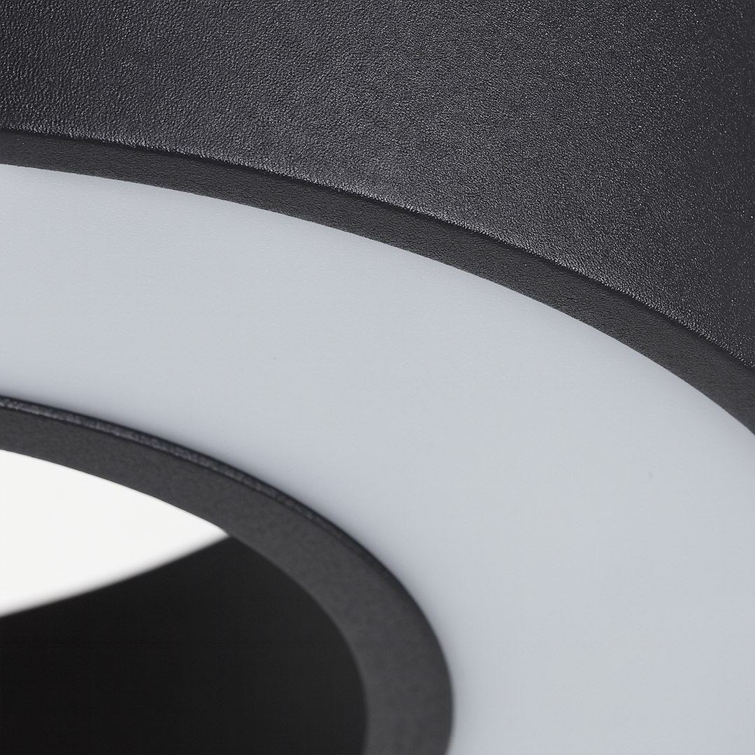 Pendul Milagro Union  40W "3000K:1760lm 
4000K:1956lm
6000K:1863lm" variabilă 3000K / 4000K / 6000K 230V/50Hz Black Metal & Plastic IP20 [7]