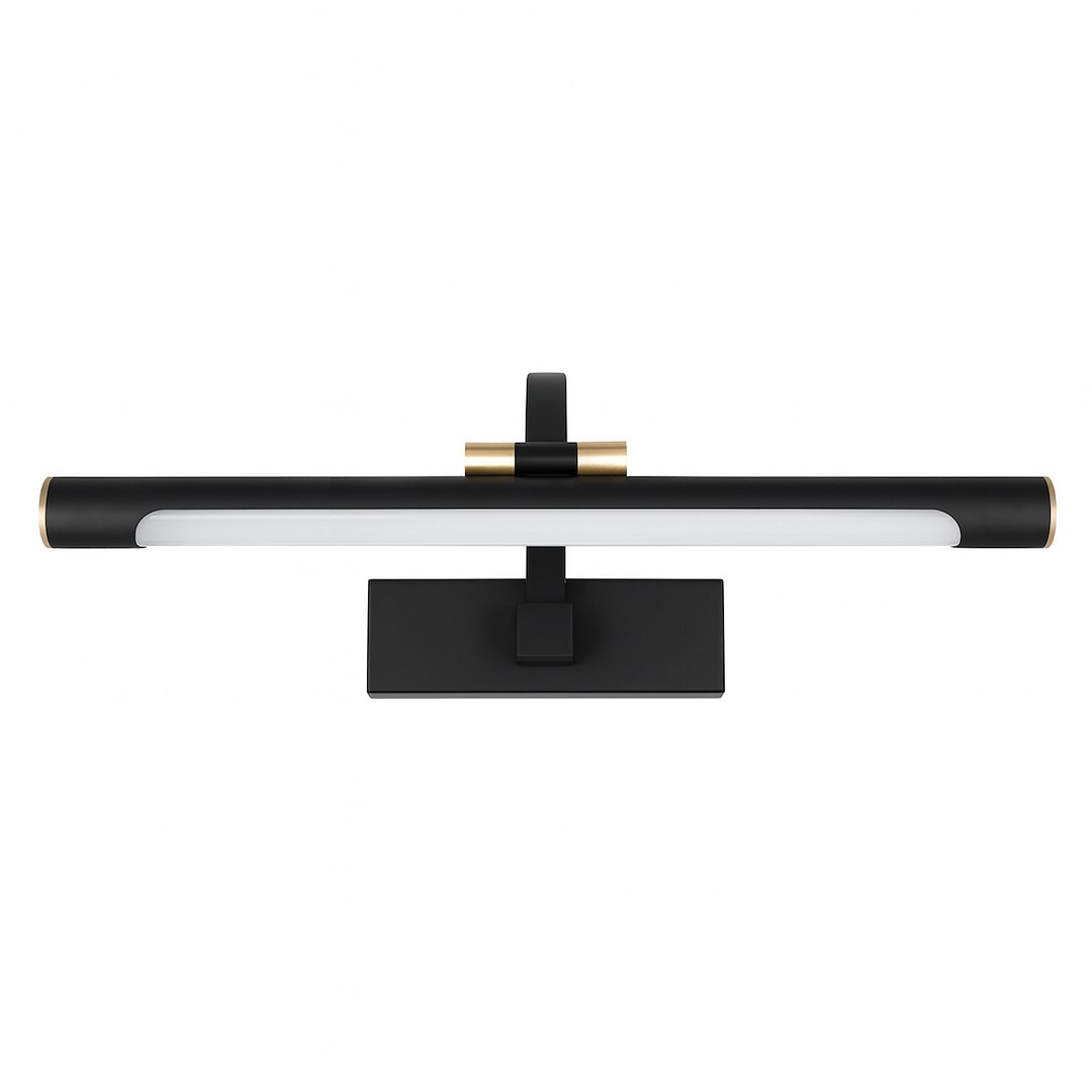 Aplice - Aplica baie Milagro Vinci LED 15W 1650 lm 4000K 230V Black & Gold Metal & Plastic IP44