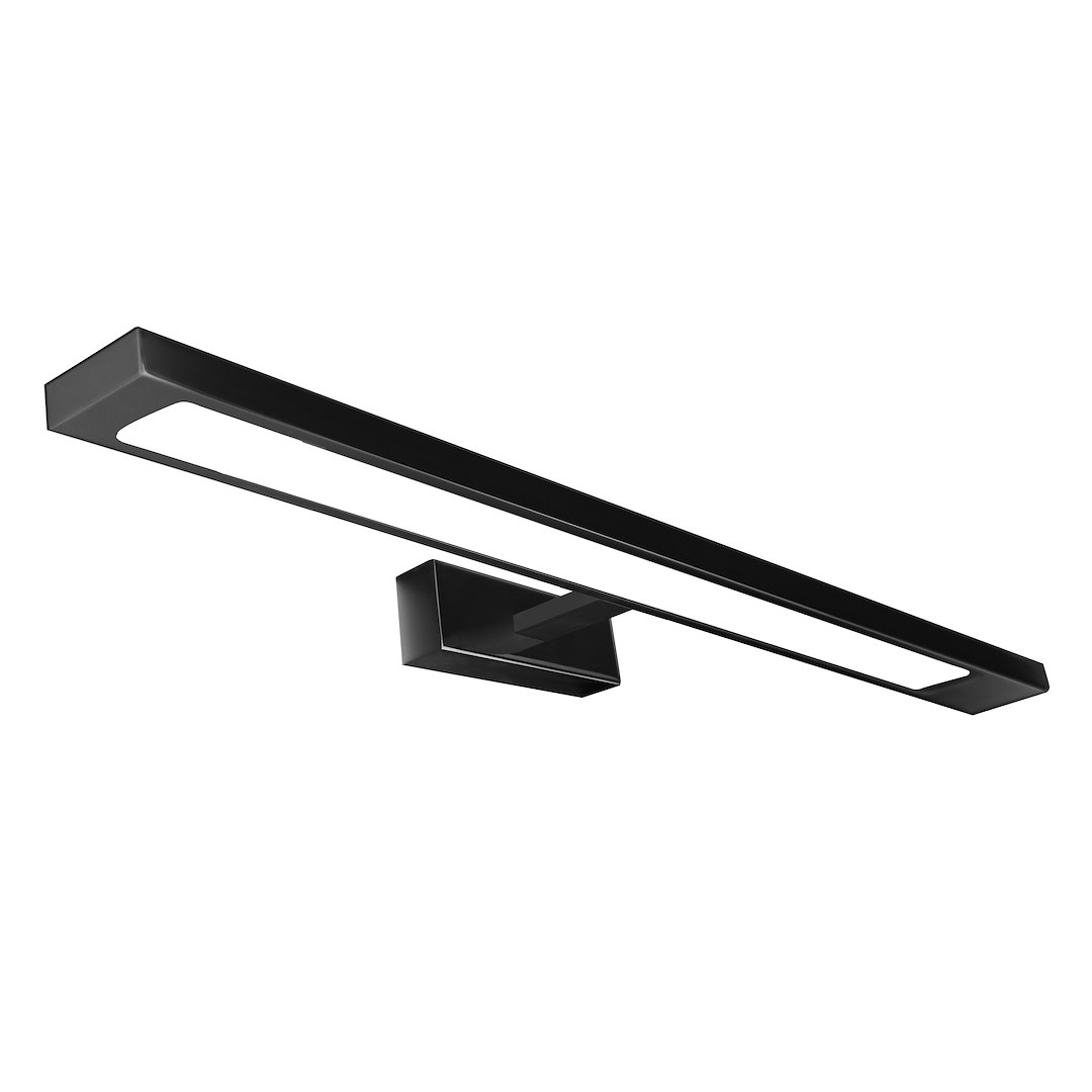 Aplice - Aplica baie Milagro Klimt LED 12W 1320 lm 3000K/4000K/6000K 230V Black Metal & Plastic IP44