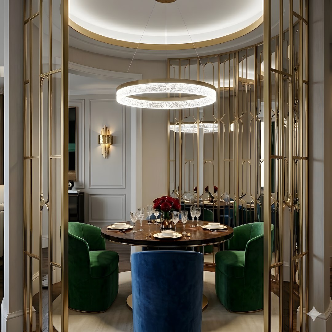 Lustra Milagro Gala LED 25W 2000lm 4000K 230V Gold Metal & Plastic IP20 [2]