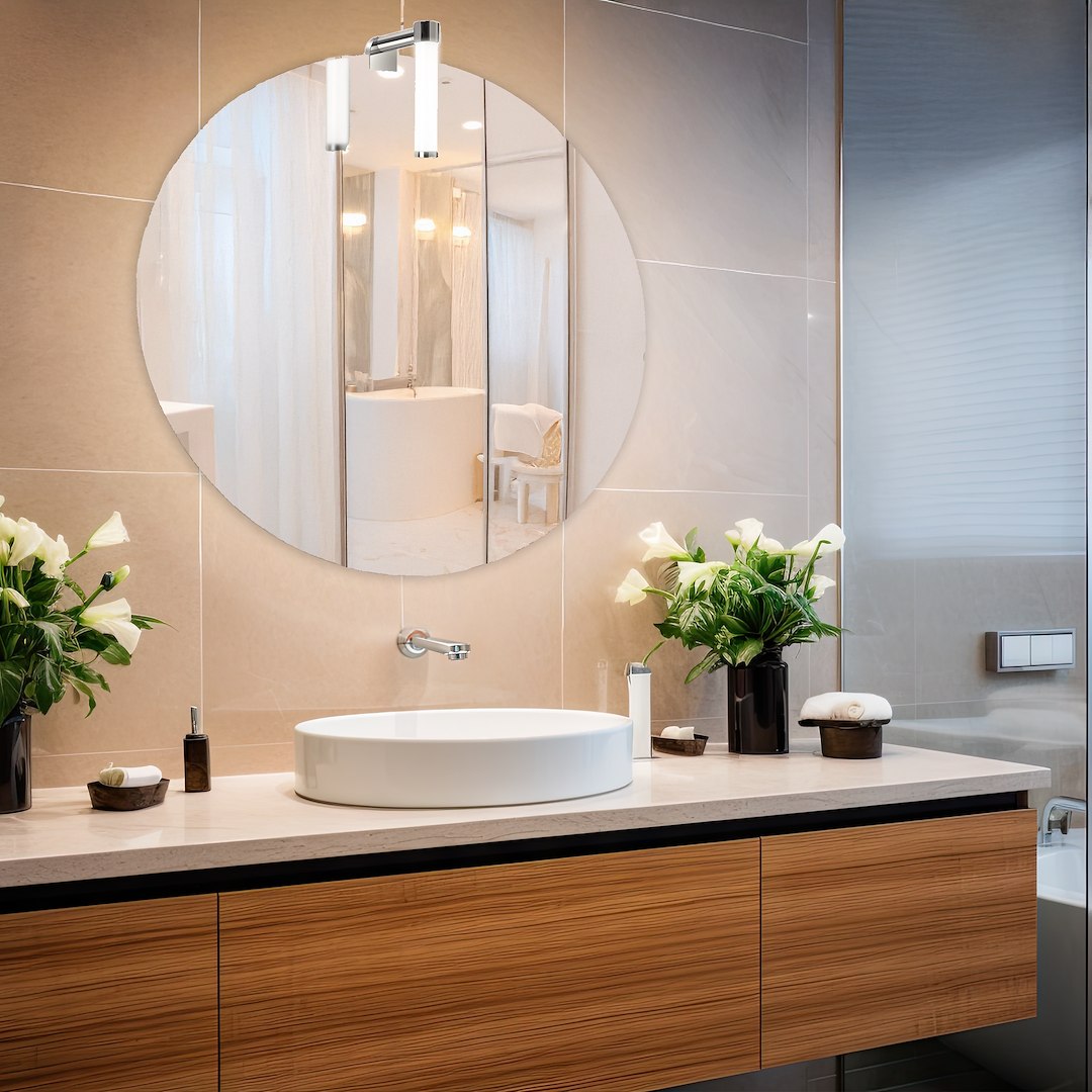 Aplica Milagro Apa mini LED 4W 340m 4000K 230V Crom Plastic IP44 [2]