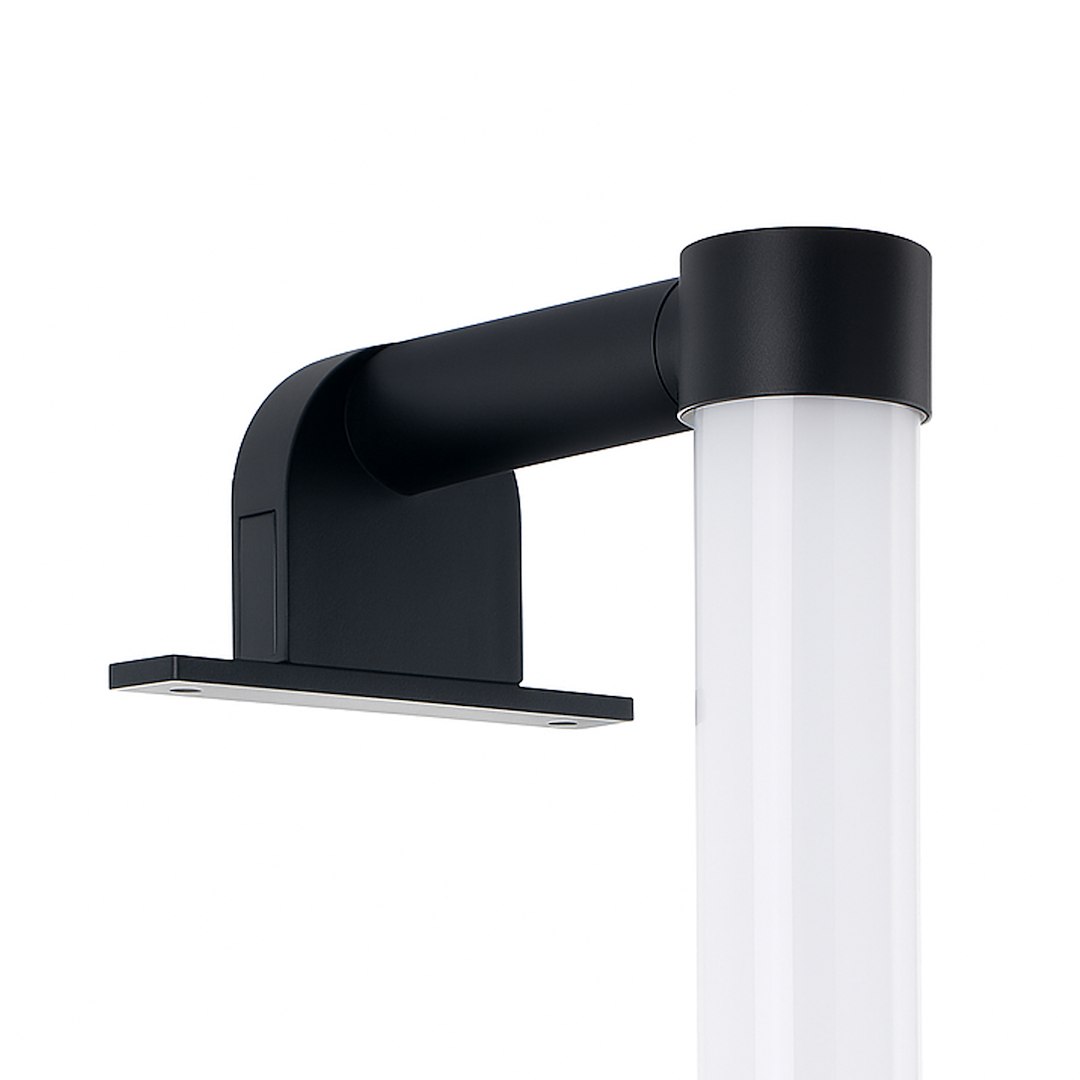 Aplica Milagro Apa mini LED 4W 240lm 3000K 230V Black Plastic IP44 [6]