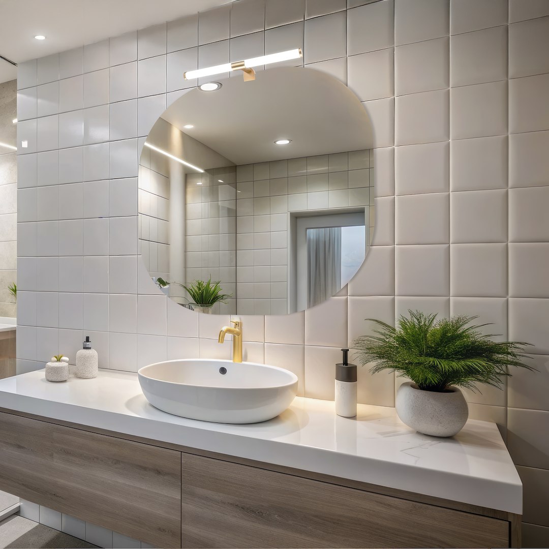 Aplica Milagro Apa   LED 6W 560lm 4000K 230V Gold plastic IP44 [2]