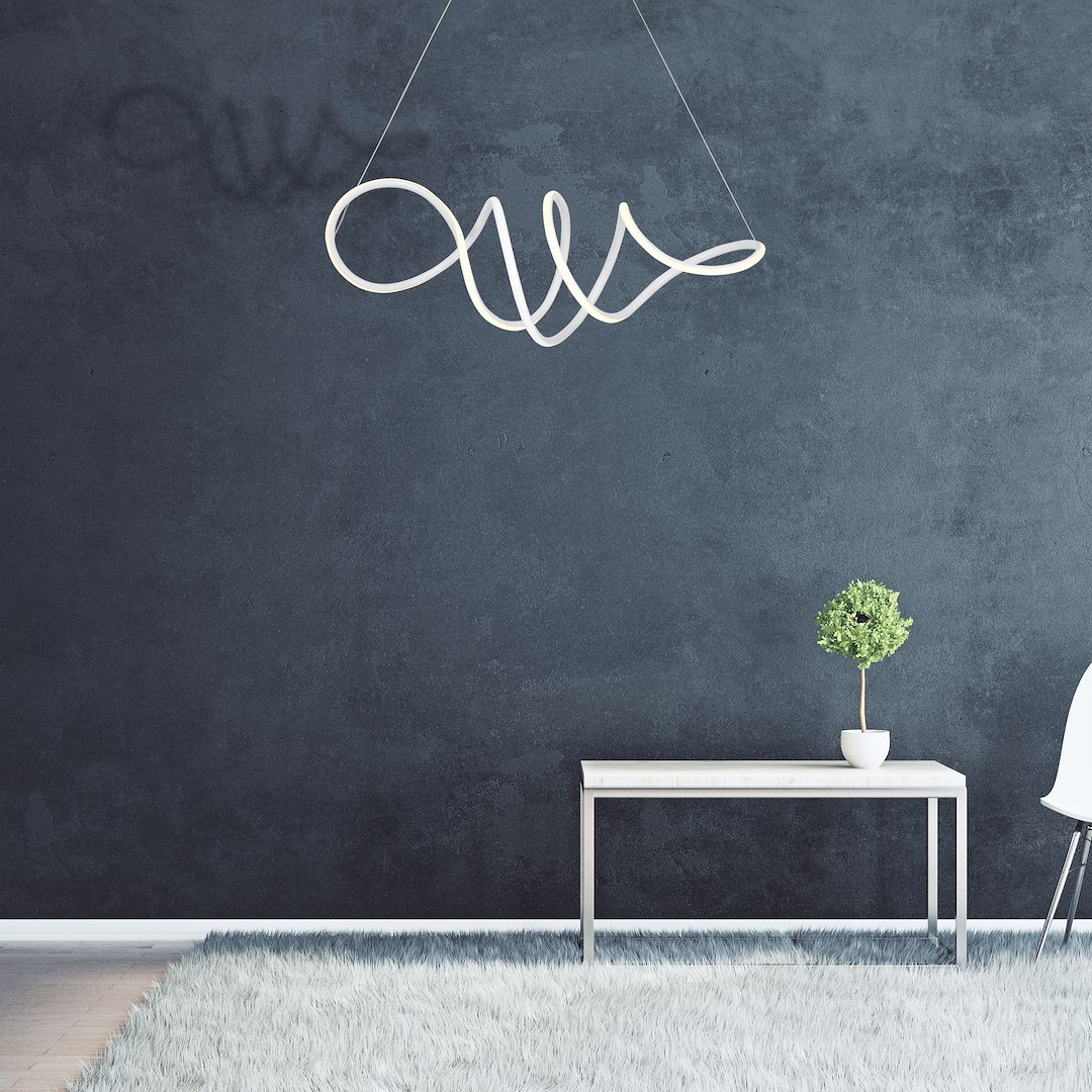 Lustra Milagro Loca LED 56W 3360lm 4000K 230V White Metal & Plastic IP20 [2]