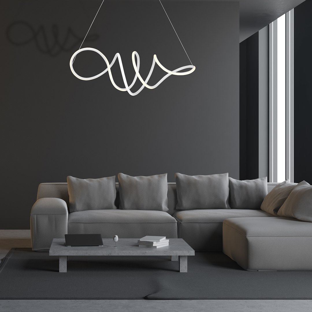 Lustra Milagro Loca LED 56W 3360lm 4000K 230V White Metal & Plastic IP20 [5]