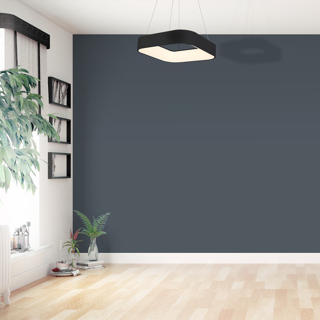 Lustra Milagro Astro LED 40W 1680lm 3000K/4000K 230V Black Metal & Acril IP20 [6]