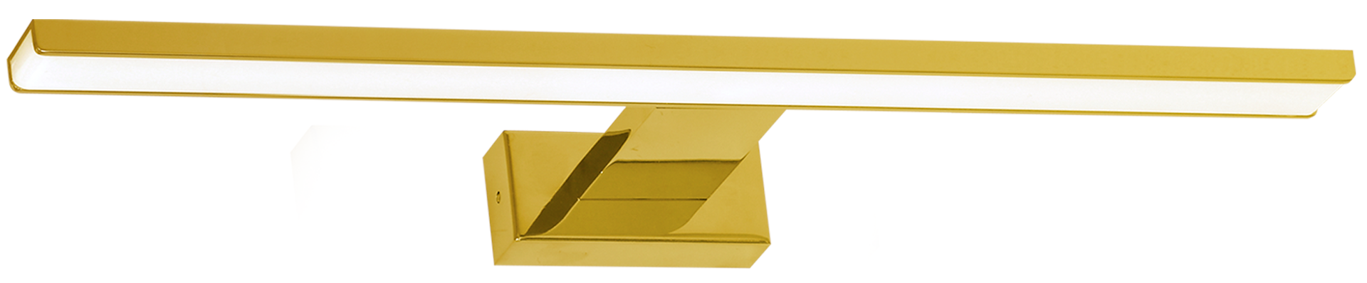 Aplica Milagro Shine LED 13.8W 966 lm 4000K 230V Gold Metal & Acril IP44 [7]