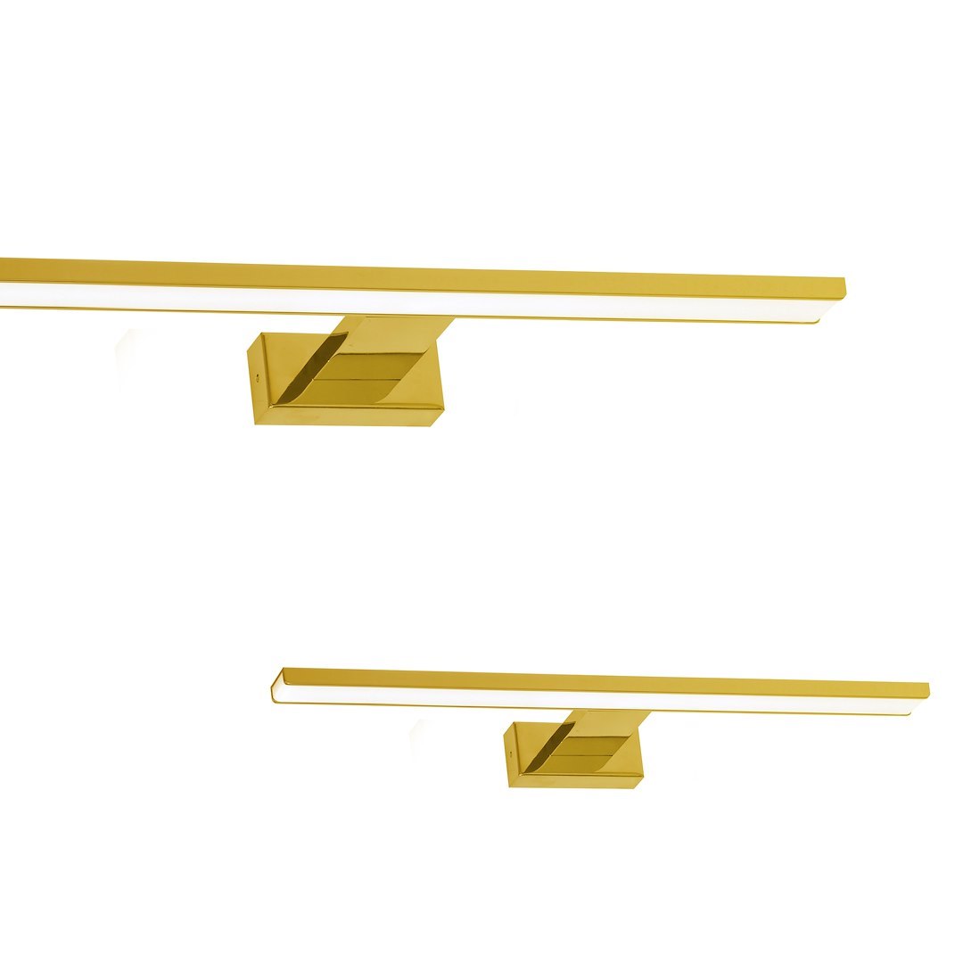 ILUMINAT - Aplica Milagro Shine LED 15W 1050lm 4000K 230V Gold Metal & Acril IP44