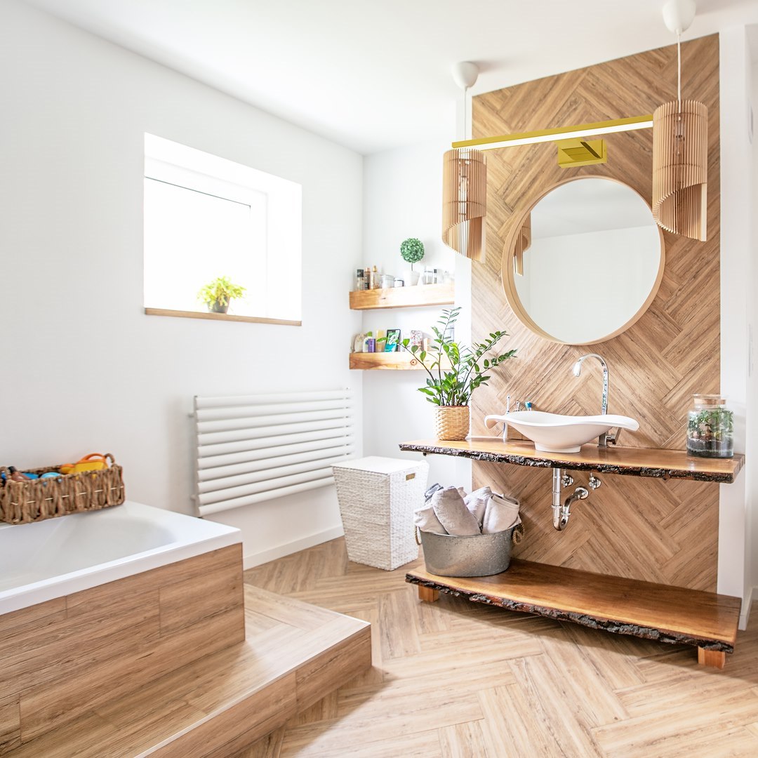 Aplica Milagro Shine LED 15W 1050lm 4000K 230V Gold Metal & Acril IP44 [5]